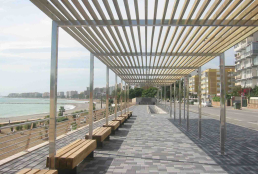 04 mobiliario urbano per 07x pergola inox uai