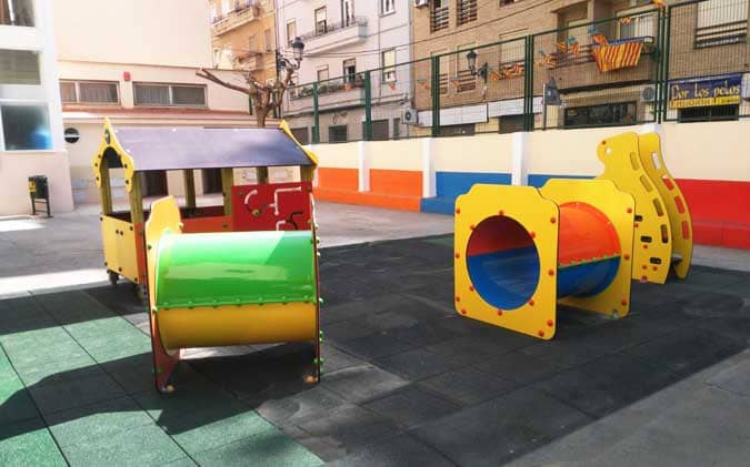 Parques infantiles para colegios