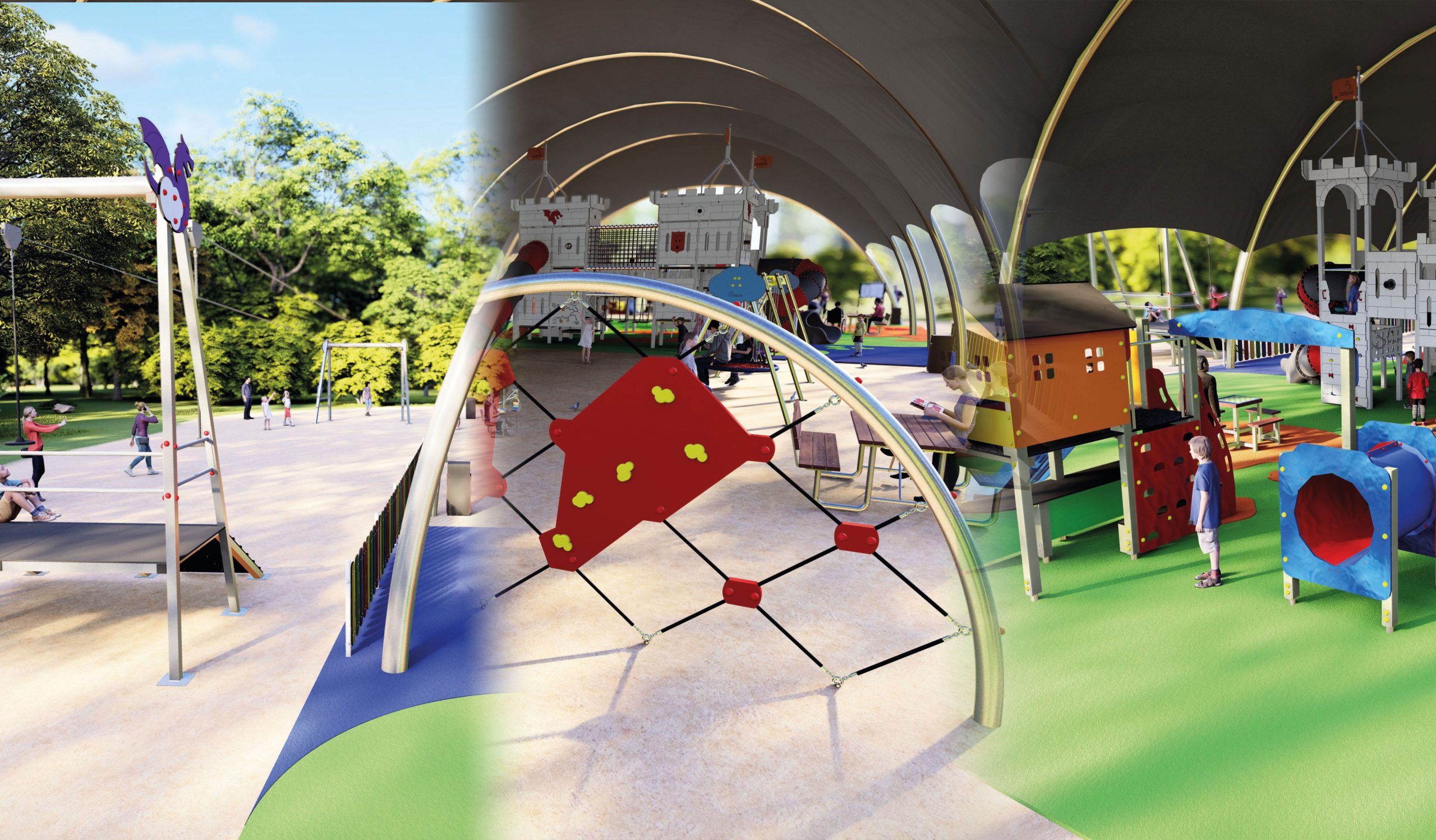 Proyecto de parque infantil Ávila
